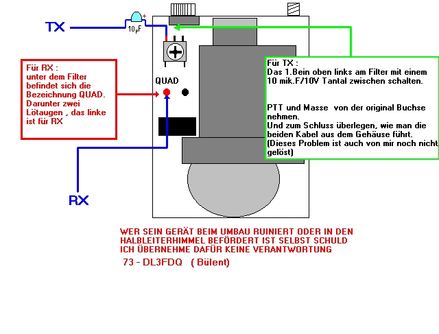 9k6 modfication for the ICOM IC-Q7E