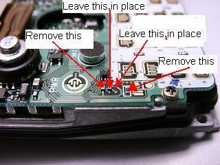 Kenwood TH F7E modifications