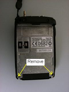 Kenwood TH F7E modifications