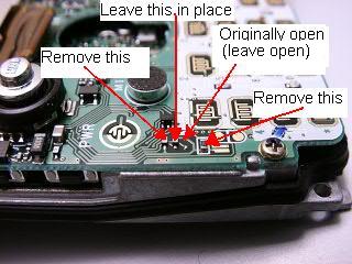Kenwood TH F7E modifications